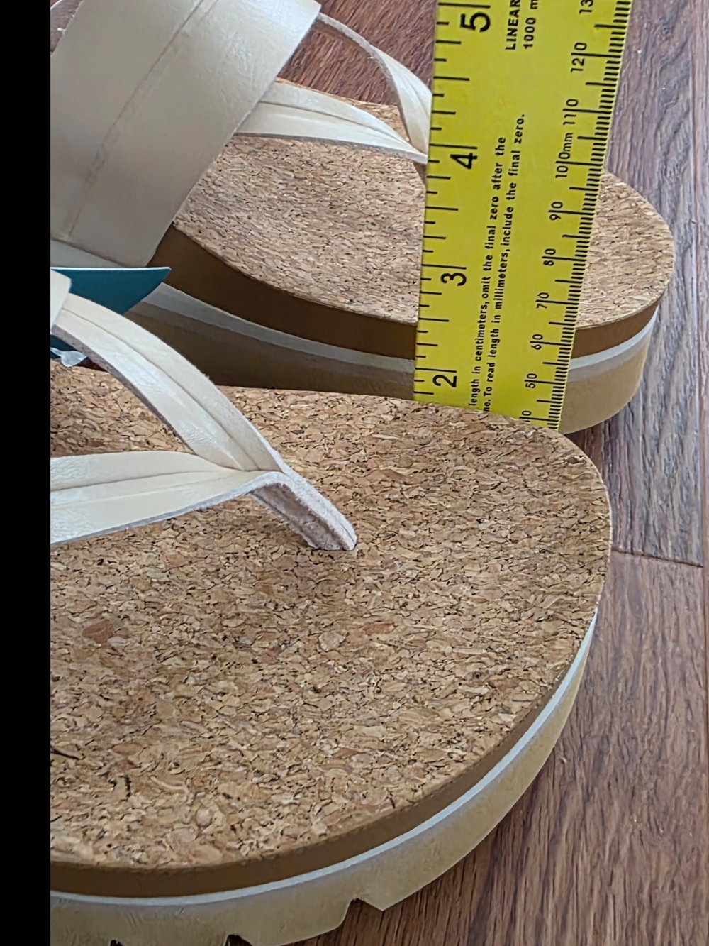 Reef Platform Slide Sandals in Beige - Picture 5 of 9